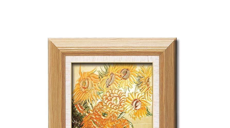 Amazon.co.jp: ゴッホ ひまわり(立体加工付き)SM 1762440 1214al